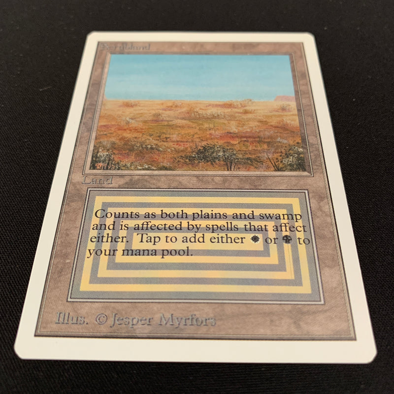 Magic the Gathering Scrubland - Unlimited 