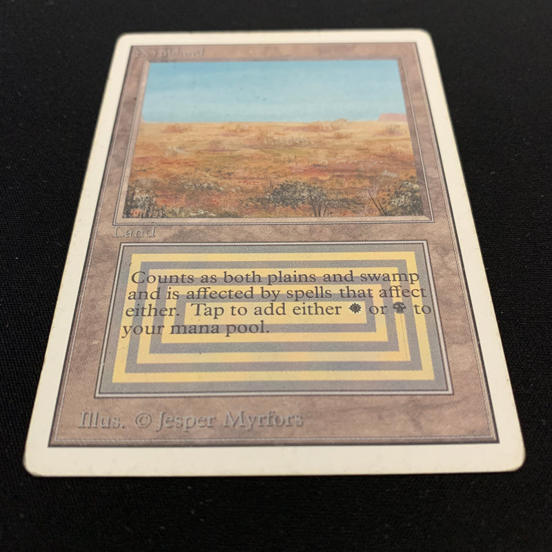 Magic the Gathering Scrubland - Unlimited 