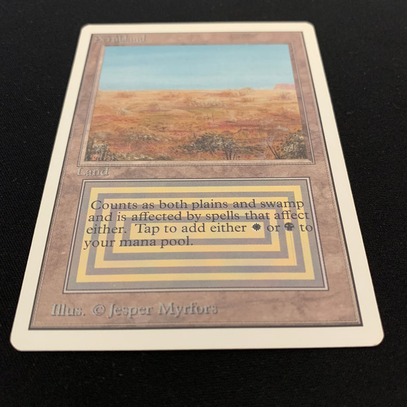 Magic the Gathering Scrubland - Unlimited 