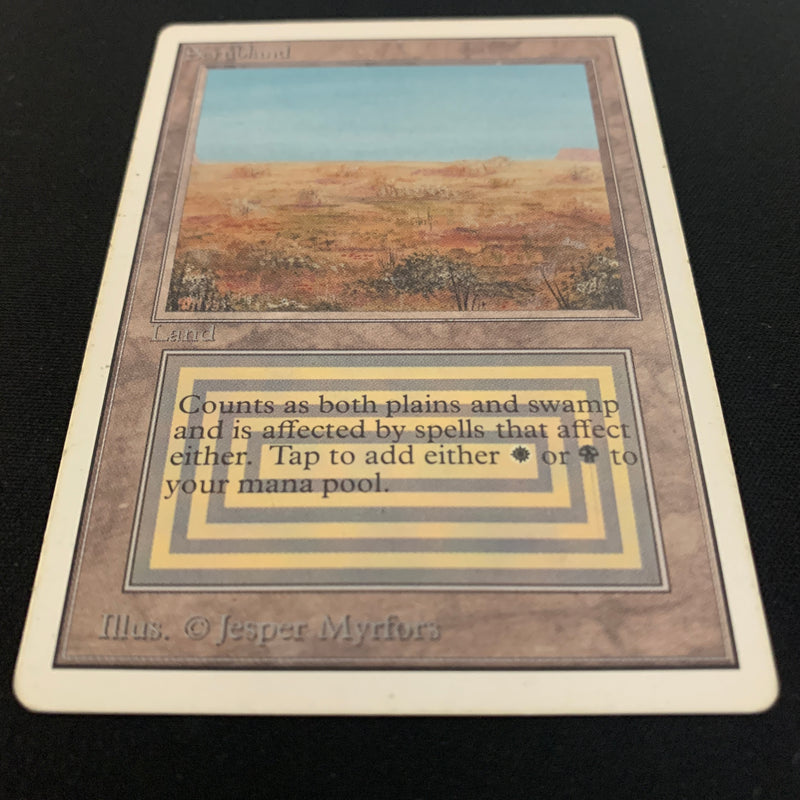 Magic the Gathering Scrubland - Unlimited 