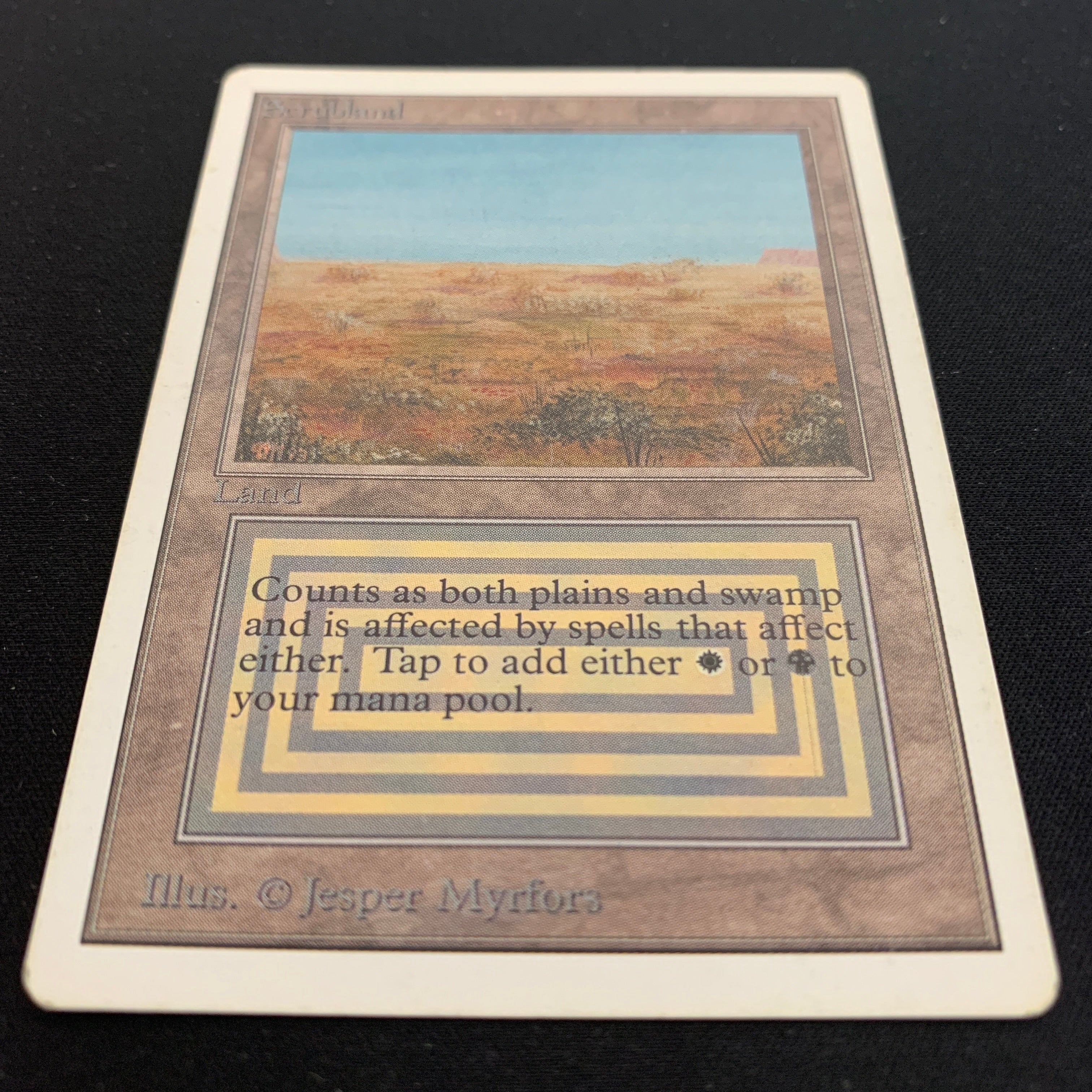 MTG Singles - Scrubland - Unlimited - 