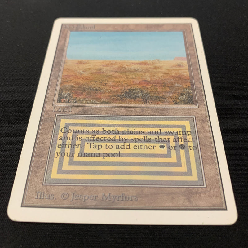 Magic the Gathering Scrubland - Unlimited 