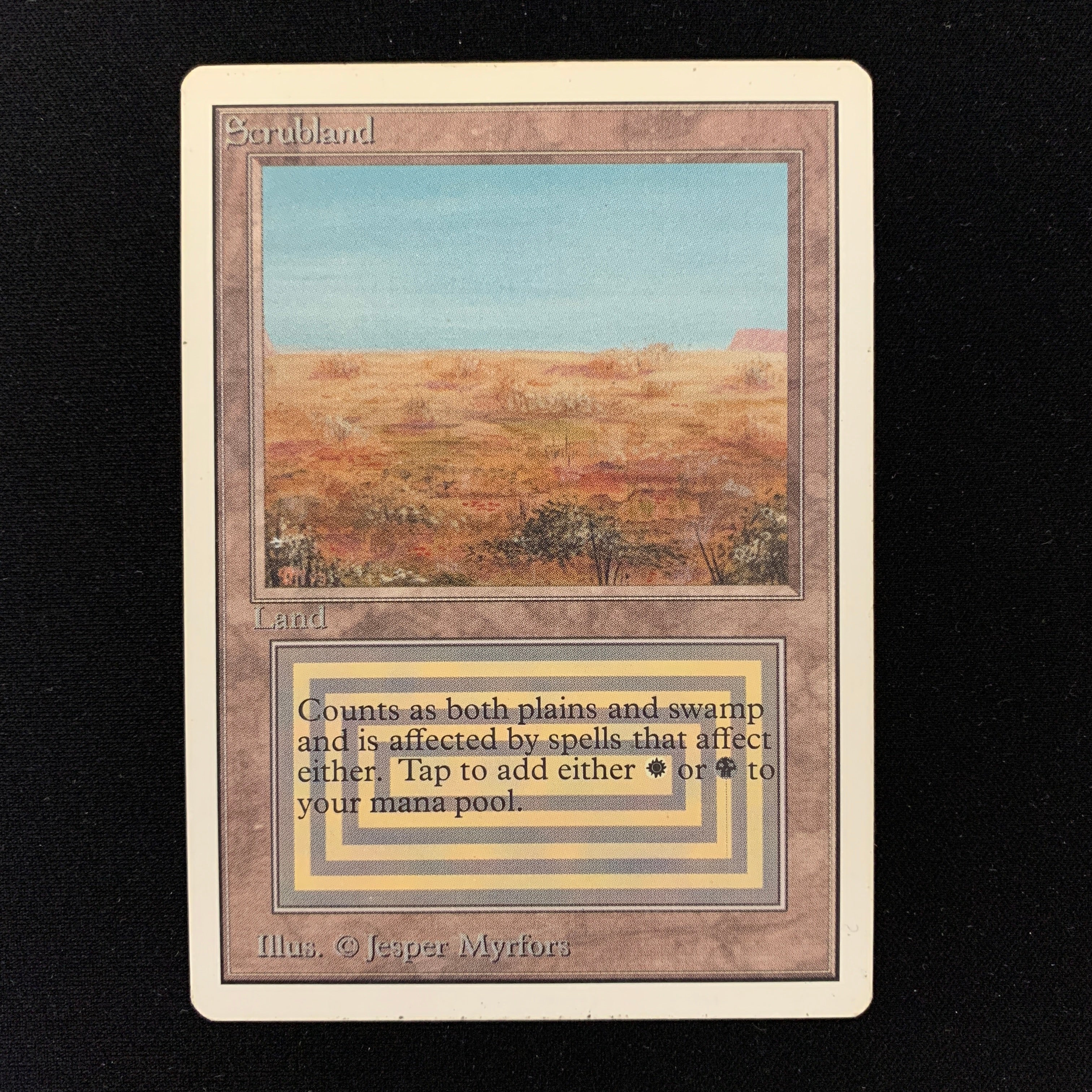 MTG Singles - Scrubland - Unlimited - 