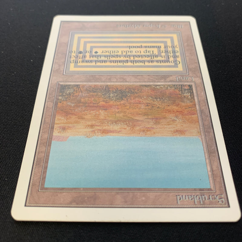 Magic the Gathering Scrubland - Unlimited 