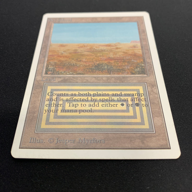 Magic the Gathering Scrubland - Unlimited 