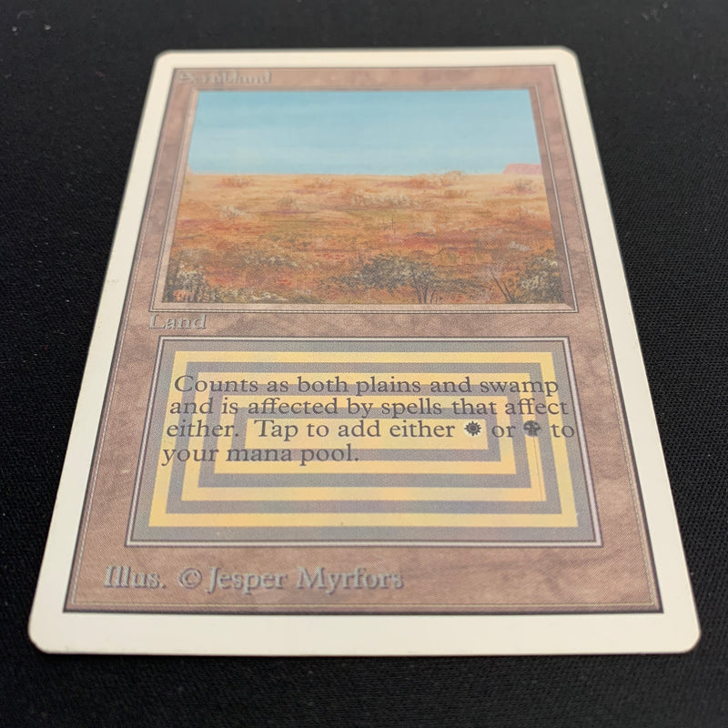 Magic the Gathering Scrubland - Unlimited 