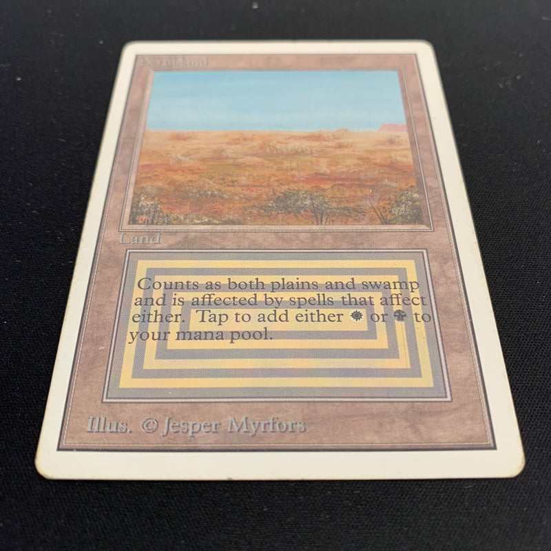 Magic the Gathering Scrubland - Unlimited 