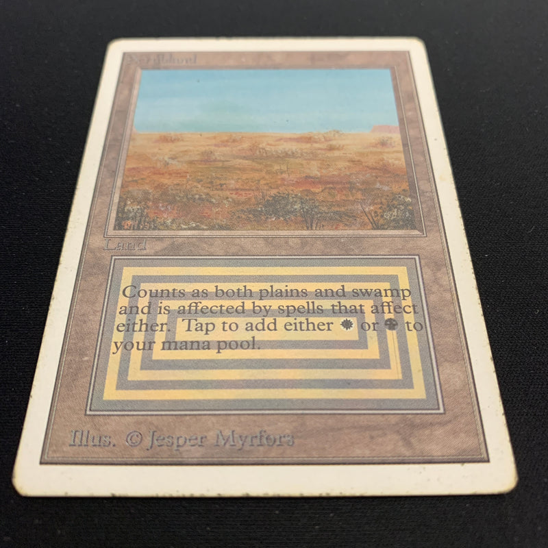 Magic the Gathering Scrubland - Unlimited 