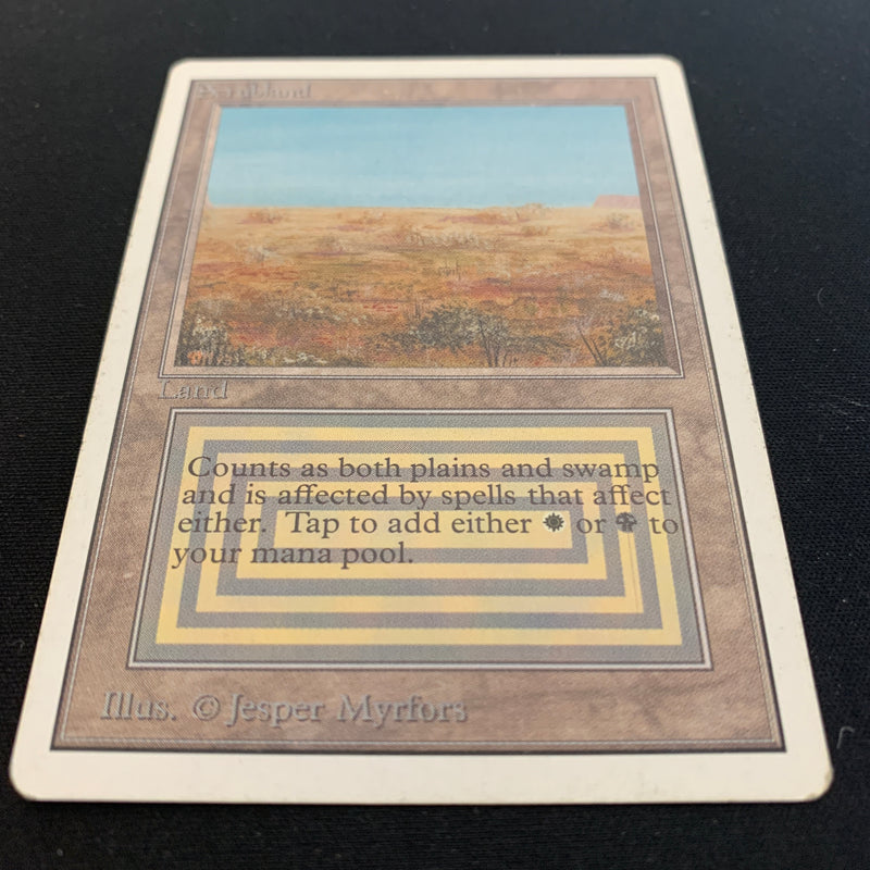 Magic the Gathering Scrubland - Unlimited 