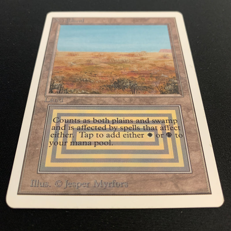 Magic the Gathering Scrubland - Unlimited 