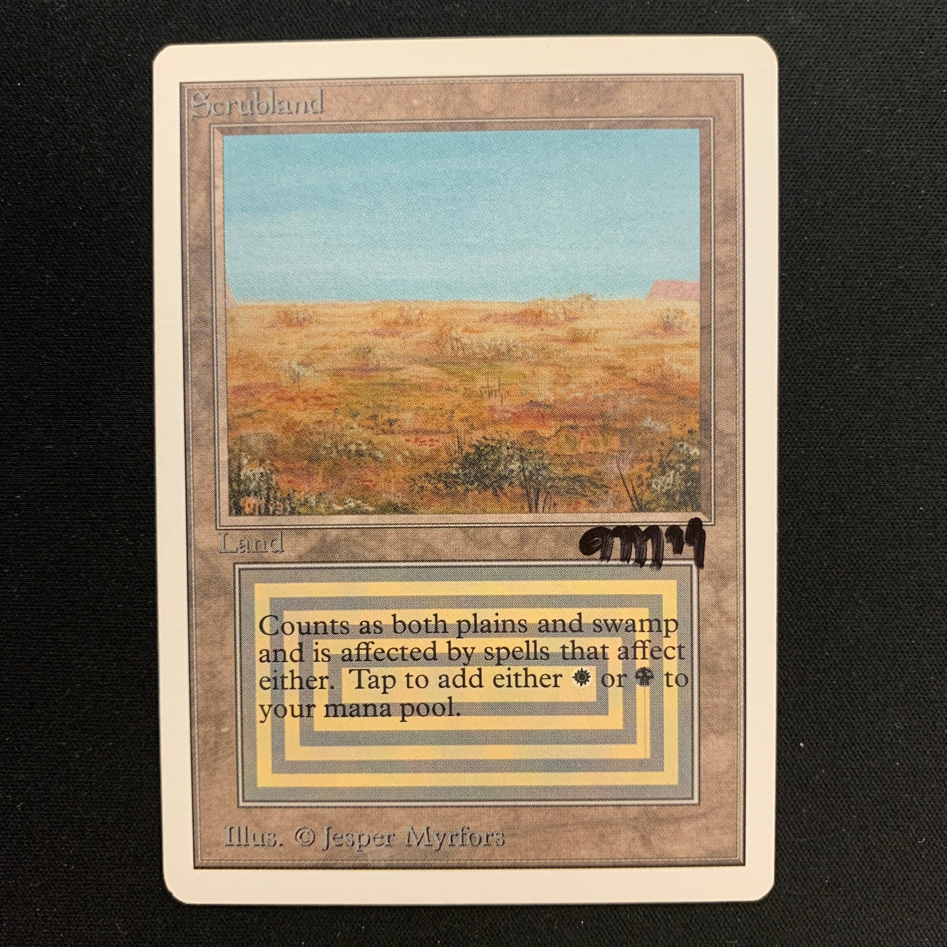 MTG Singles - Scrubland - Unlimited - 