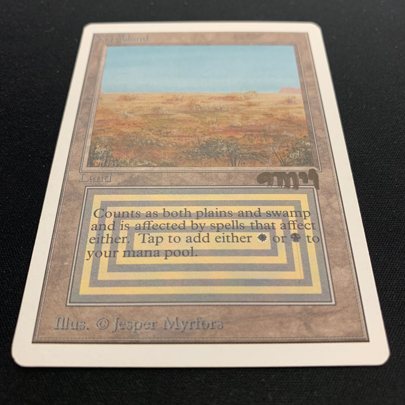 Magic the Gathering Scrubland - Unlimited 