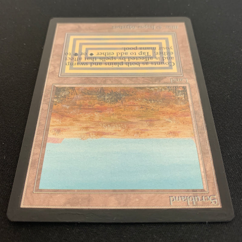 Magic the Gathering Scrubland - Unlimited 