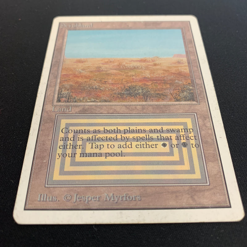 Magic the Gathering Scrubland - Unlimited 