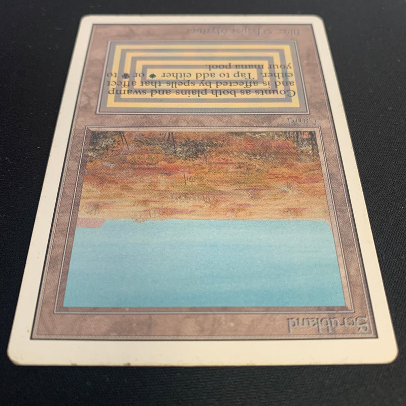 Magic the Gathering Scrubland - Unlimited 