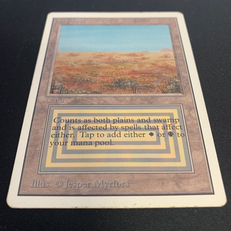 Magic the Gathering Scrubland - Unlimited 