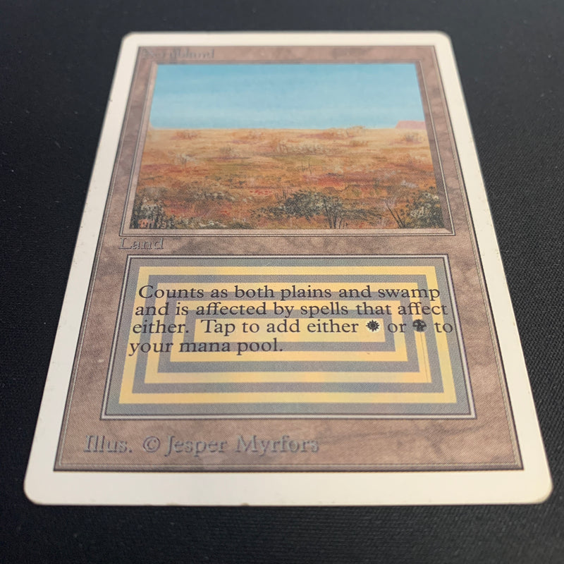 Magic the Gathering Scrubland - Unlimited 