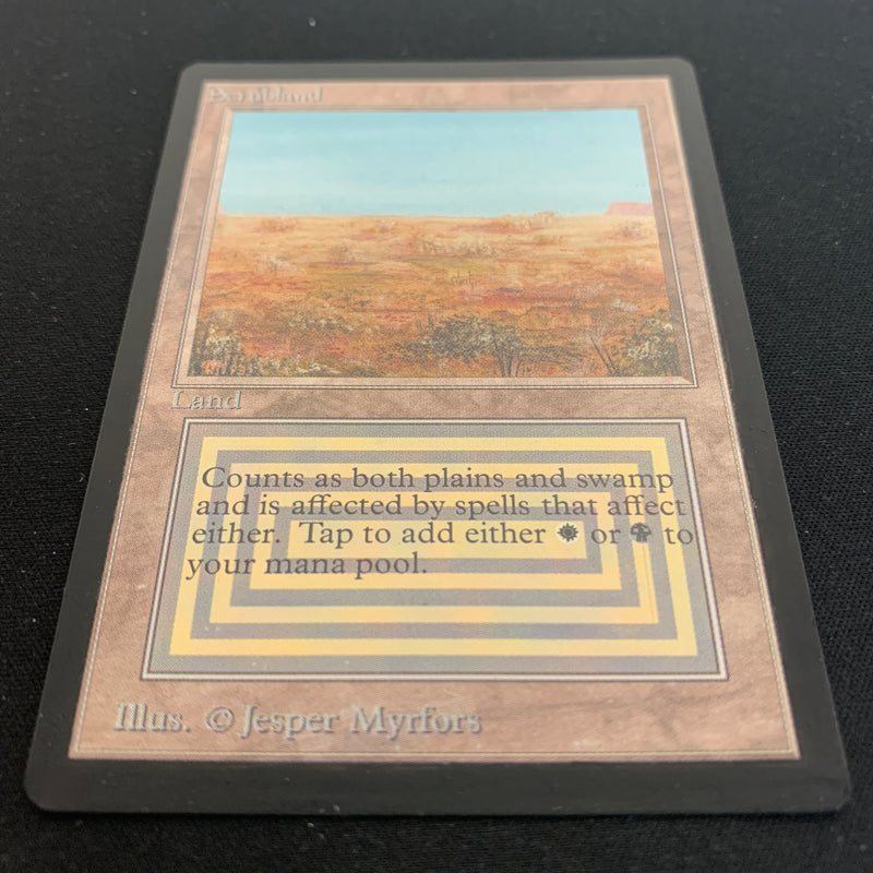 Magic the Gathering Scrubland - Unlimited 