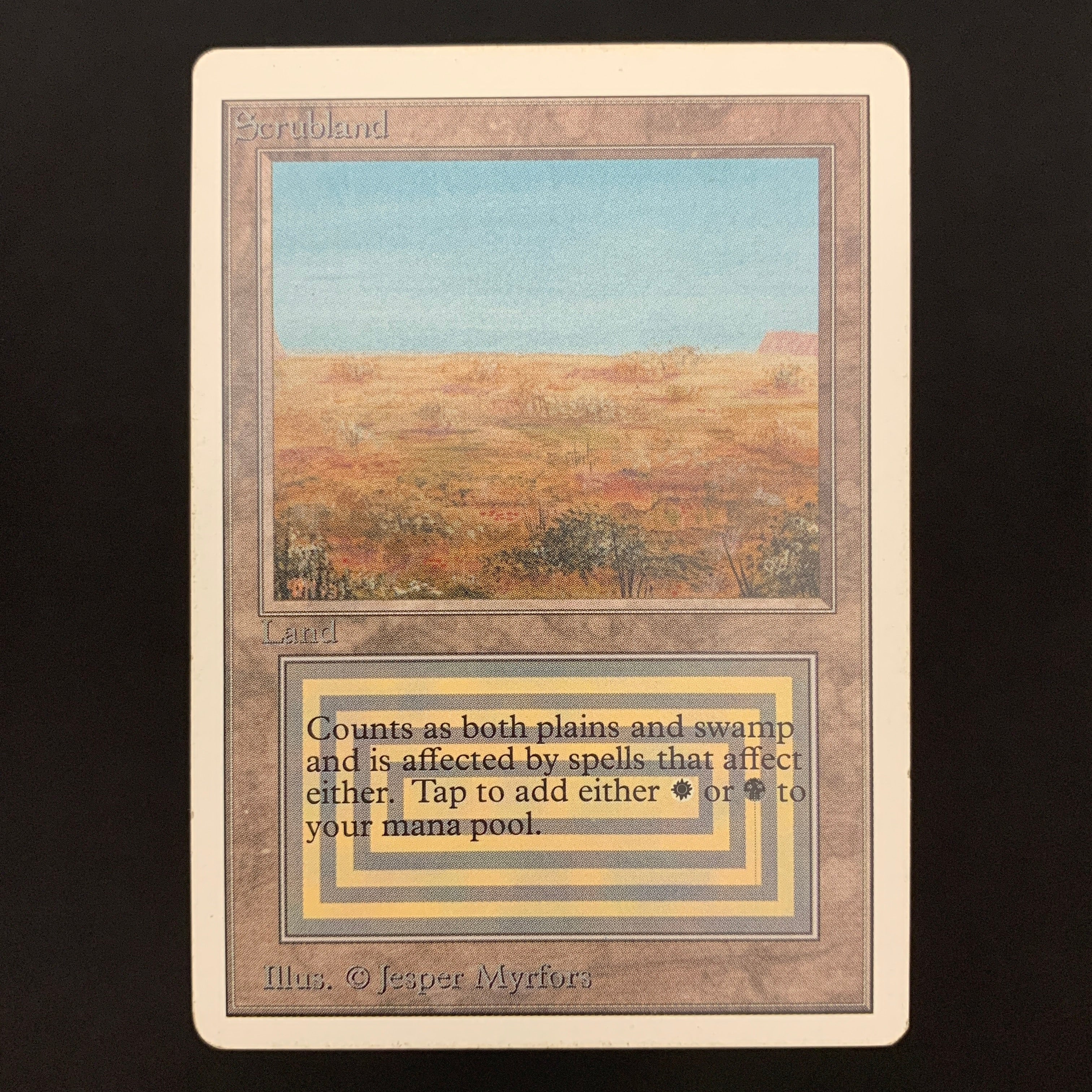 MTG Singles - Scrubland - Unlimited - 