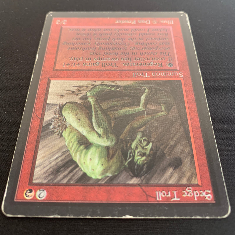 Magic the Gathering Sedge Troll - Beta 