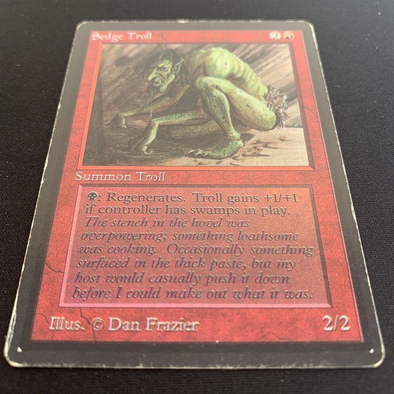 Magic the Gathering Sedge Troll - Beta 