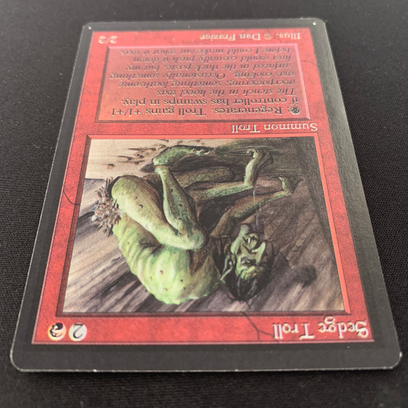 Magic the Gathering Sedge Troll - Beta 