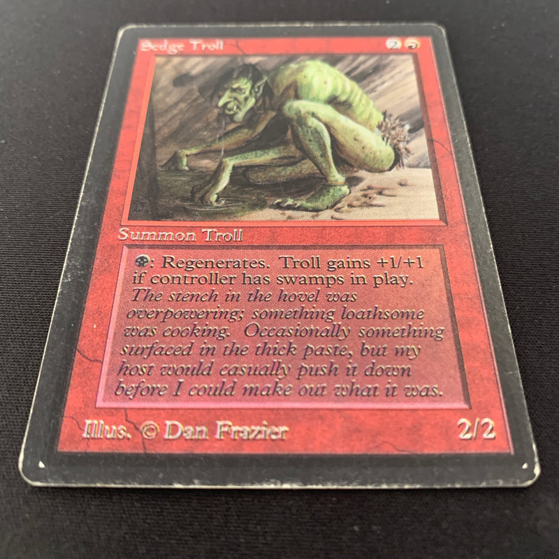 Magic the Gathering Sedge Troll - Beta 