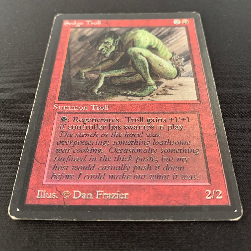 Magic the Gathering Sedge Troll - Beta 