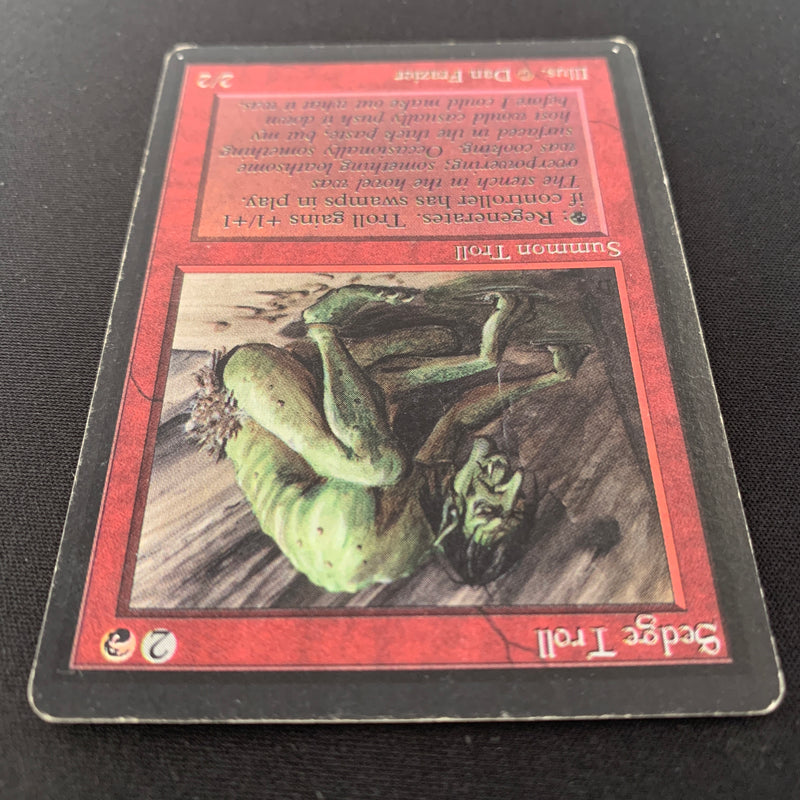 Magic the Gathering Sedge Troll - Beta 