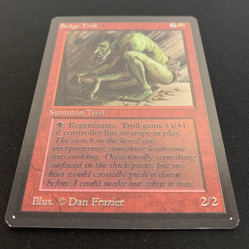 Magic the Gathering Sedge Troll - Beta 