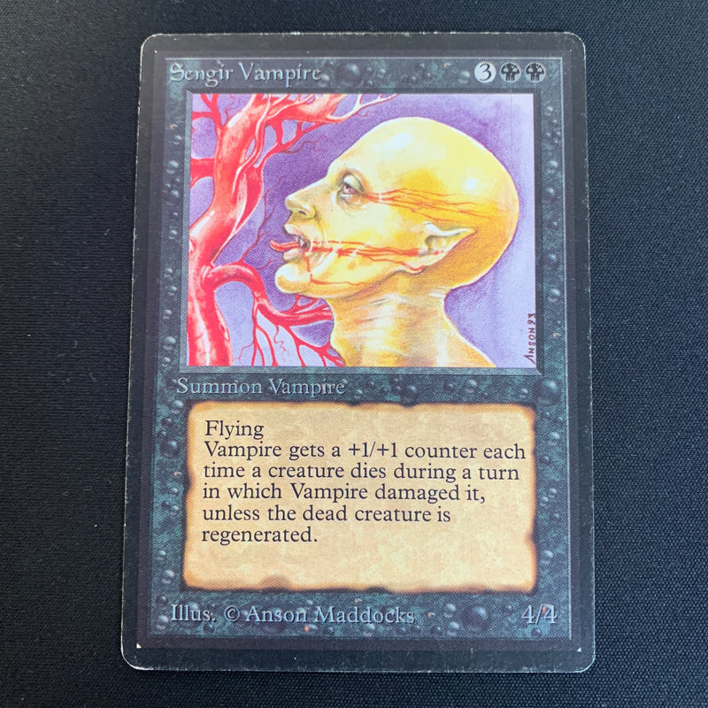 Magic the Gathering Sengir Vampire - Beta 