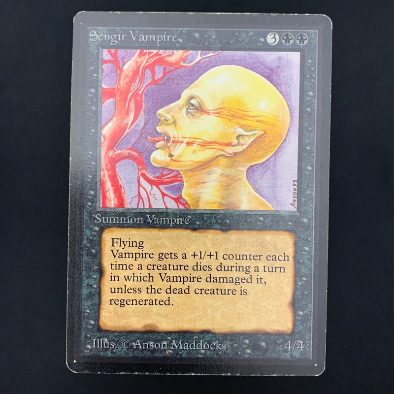 Magic the Gathering Sengir Vampire - Beta 