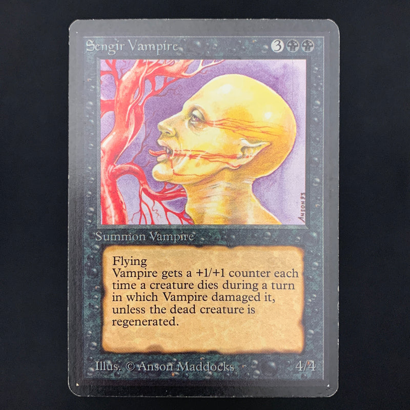 Magic the Gathering Sengir Vampire - Beta 