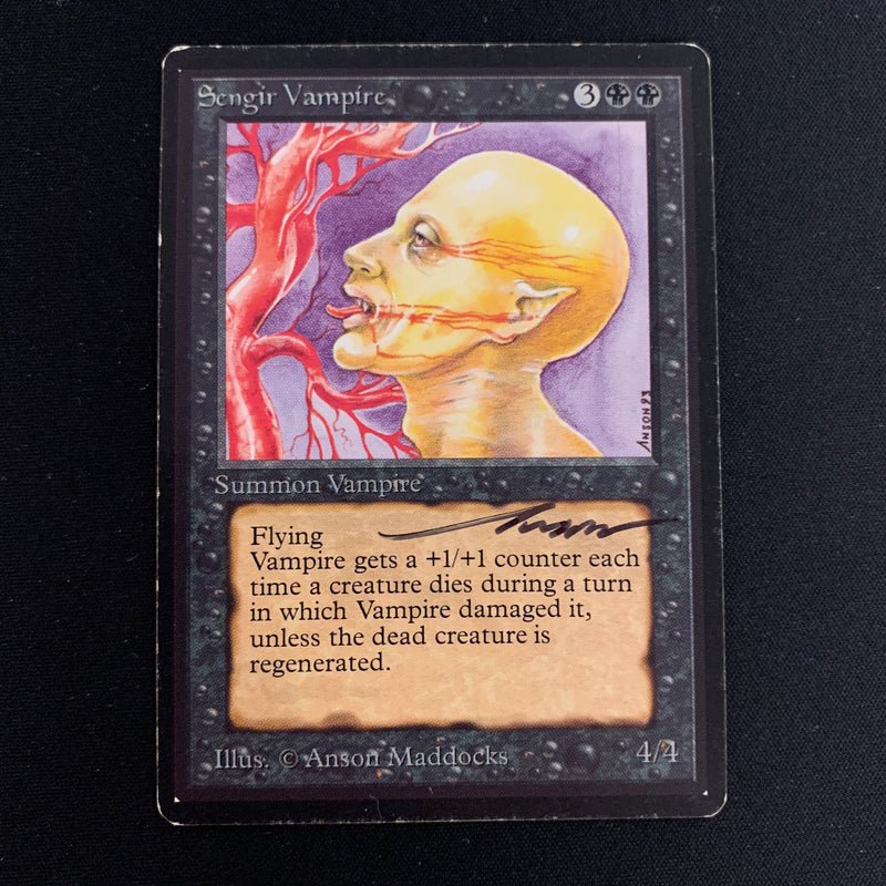 Magic the Gathering Sengir Vampire - Beta 