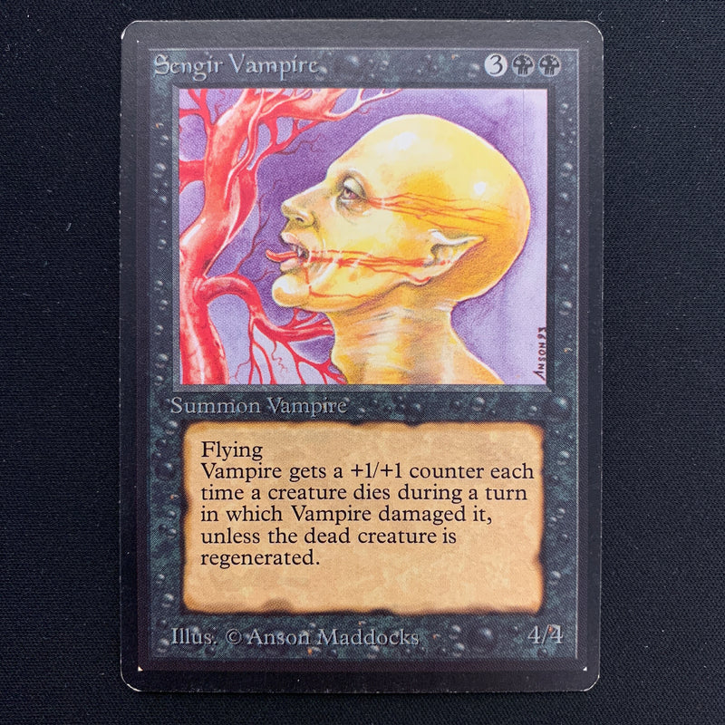 Magic the Gathering Sengir Vampire - Beta 