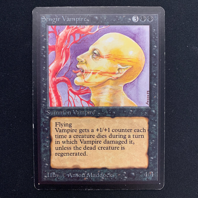 Magic the Gathering Sengir Vampire - Beta 