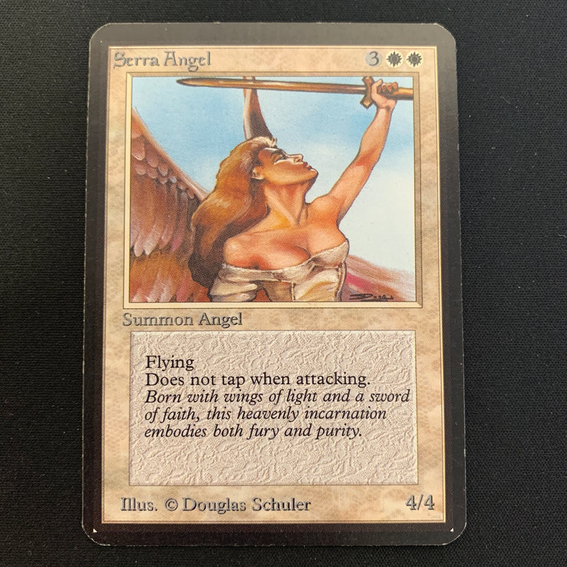 Magic the Gathering Serra Angel - Alpha 