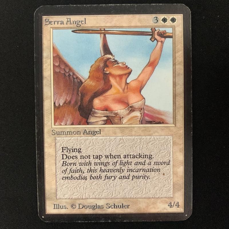 Magic the Gathering Serra Angel - Alpha 