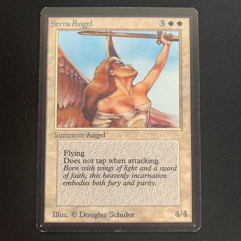 Magic the Gathering Serra Angel - Beta 