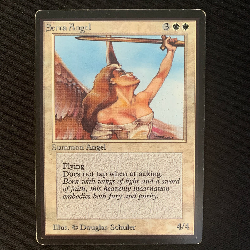 Magic the Gathering Serra Angel - Beta 