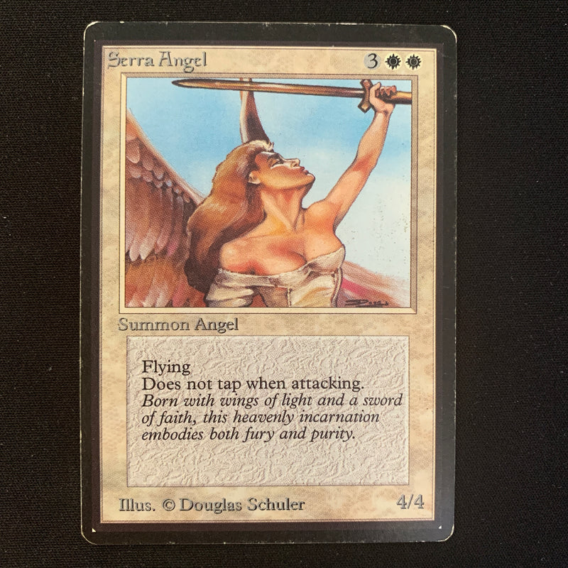 Magic the Gathering Serra Angel - Beta 