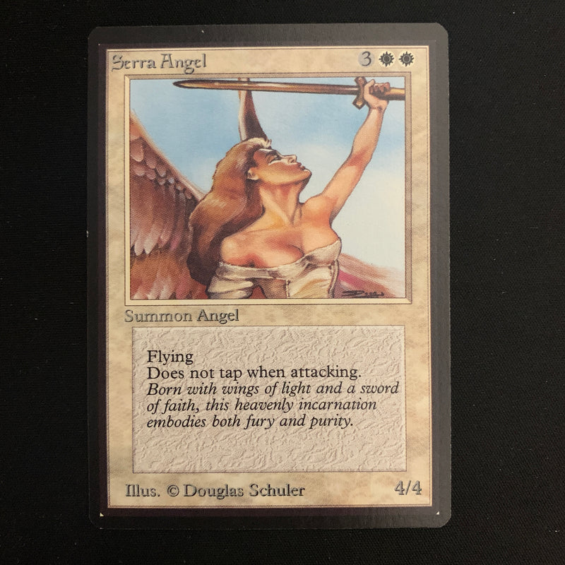 Magic the Gathering Serra Angel - Beta 