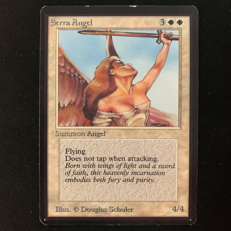 Magic the Gathering Serra Angel - Beta 