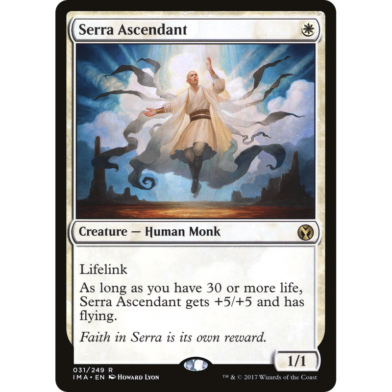 Magic the Gathering Serra Ascendant - Iconic Masters NM