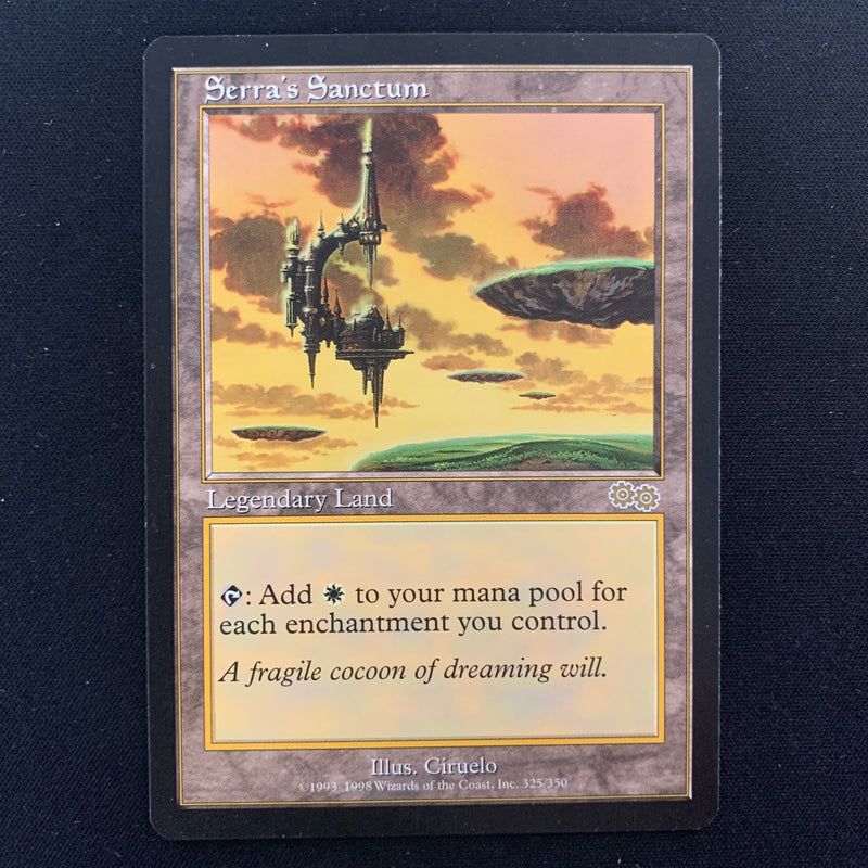 Magic the Gathering Serra's Sanctum - Urza's Saga English - NM - 24900