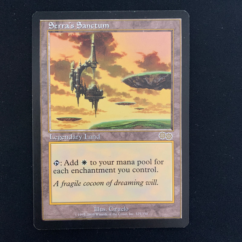 Magic the Gathering Serra's Sanctum - Urza's Saga 