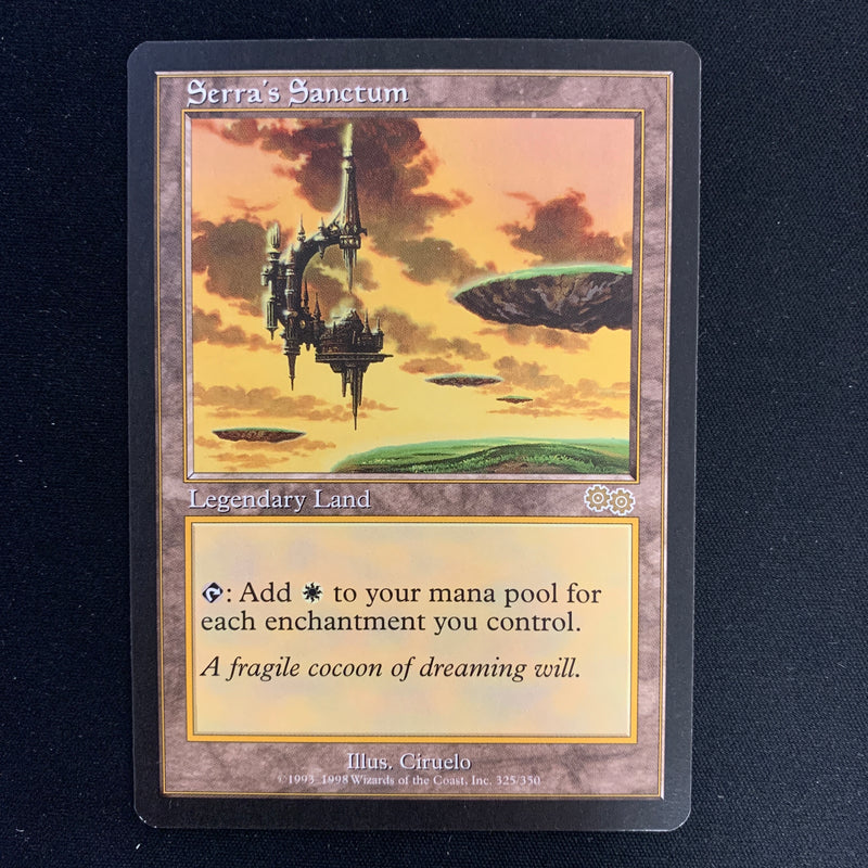 Magic the Gathering Serra's Sanctum - Urza's Saga English - NM - 23235