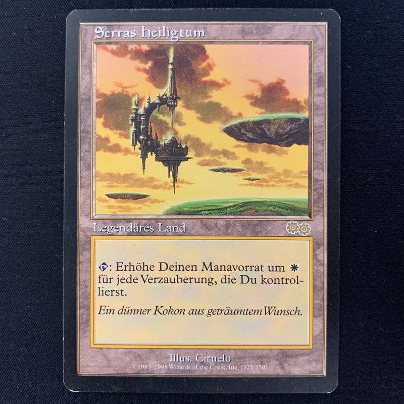 Magic the Gathering Serra's Sanctum - Urza's Saga German - GD - 24681