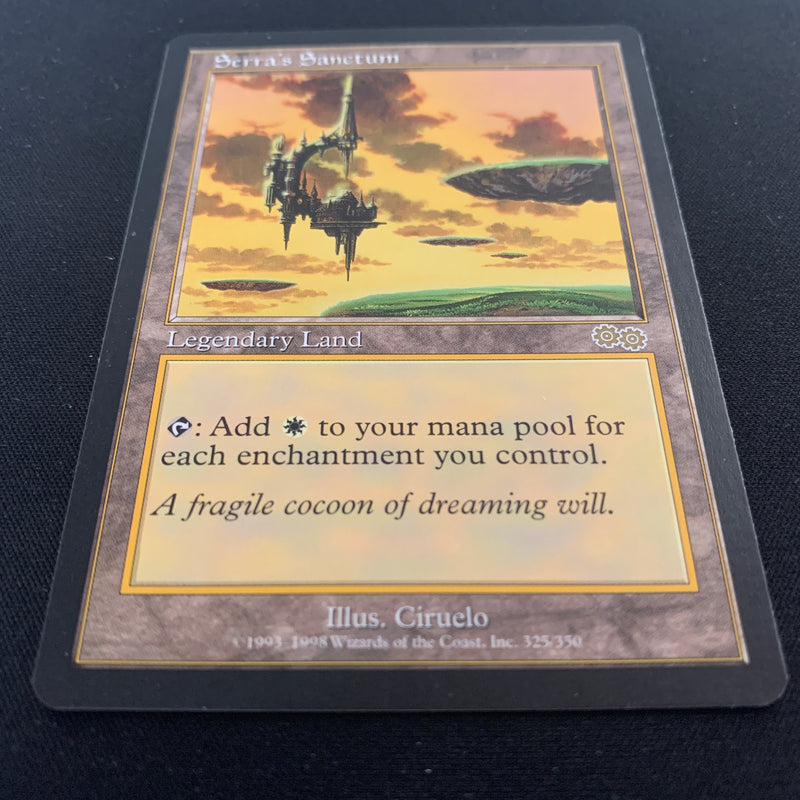 Magic the Gathering Serra's Sanctum - Urza's Saga 