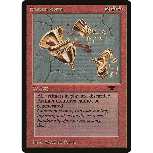 Magic the Gathering Shatterstorm - Antiquities NM